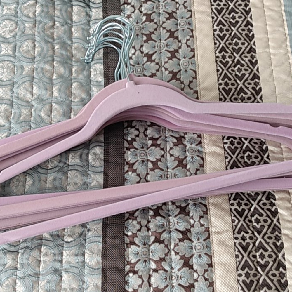 Velvet hangers